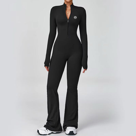 FTF Women’s Sculpt Zip Jumpsuit – Plus Length