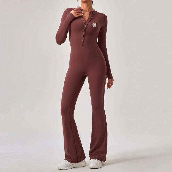 FTF Women’s Sculpt Zip Jumpsuit